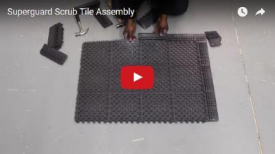 Superguard Scrub Tile Assembly