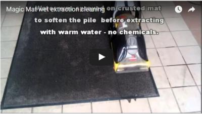 Nettoyage de l'extraction humide Magic Mat
